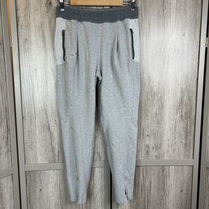 Lululemon Womens Sweatpants Sz 6 Grey Color Zip Pockets Stretch
